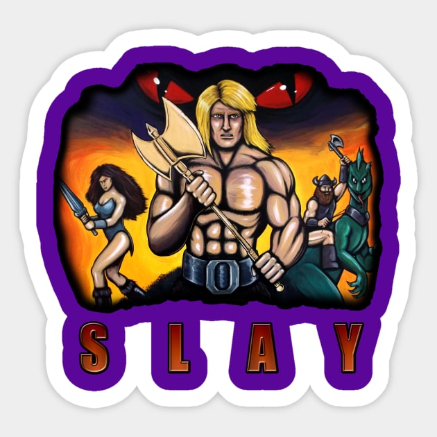 Golden Axe Sticker by sapanaentertainment